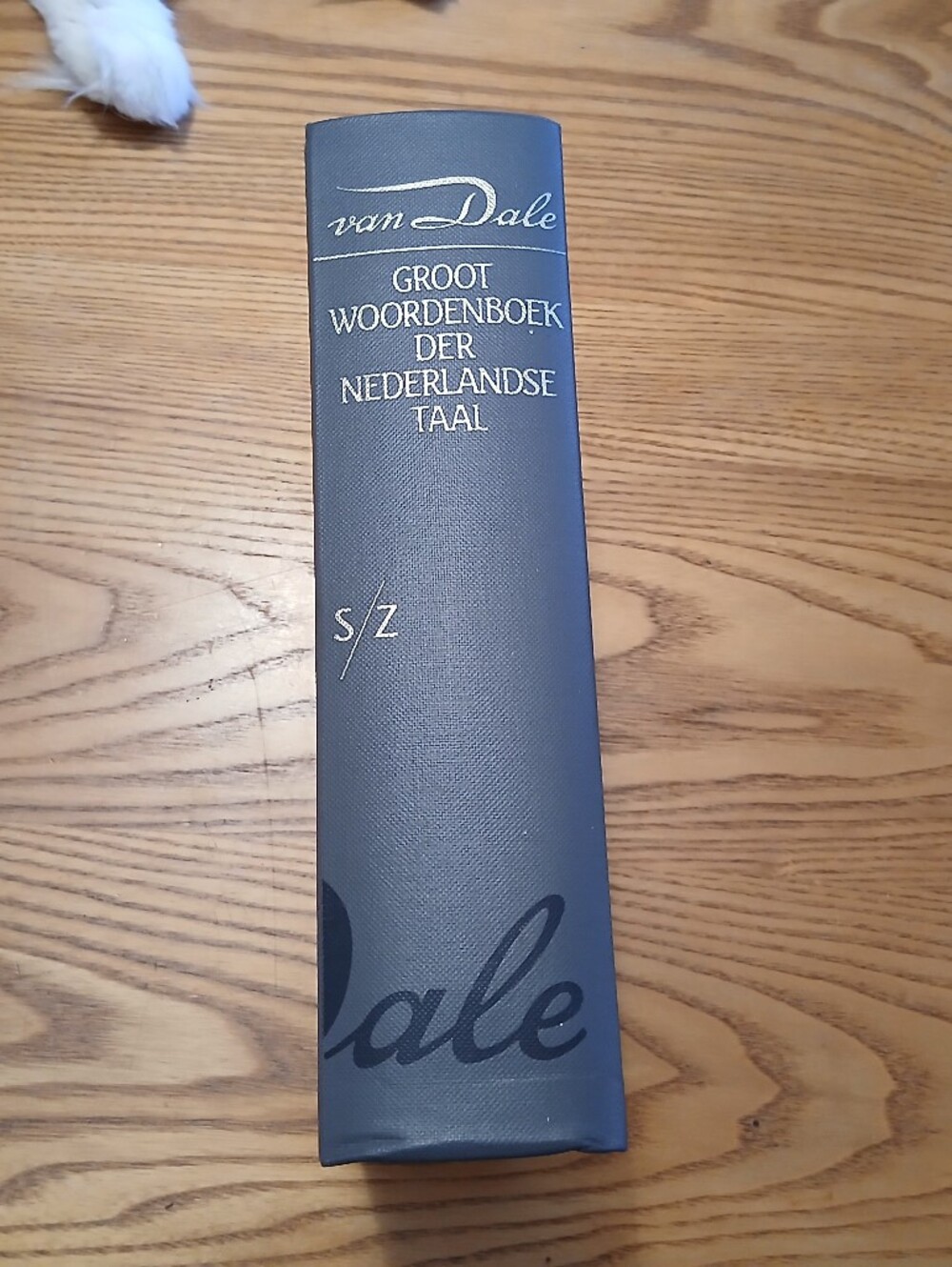 Vintage 1984 Van Dale Groot Woordenboek Hardcover Dutch Dictionary Vol 3 S-Z